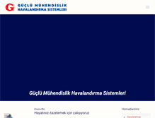 Tablet Screenshot of guclumuhendislik.com.tr